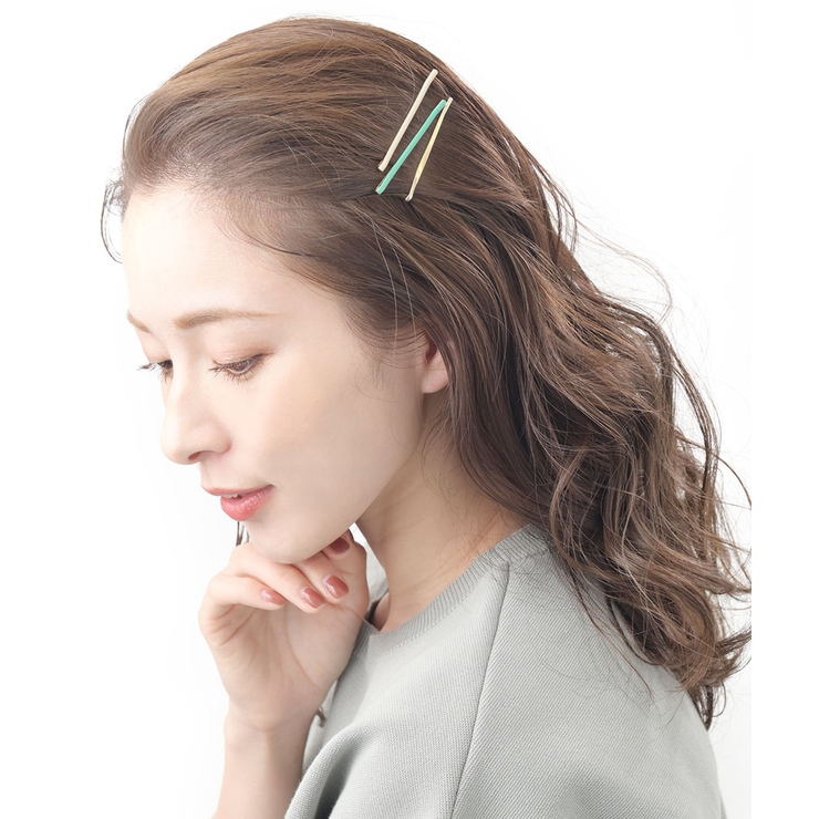 ヘアピン 3本セット カラー | VINGTAINE | 詳細画像3 