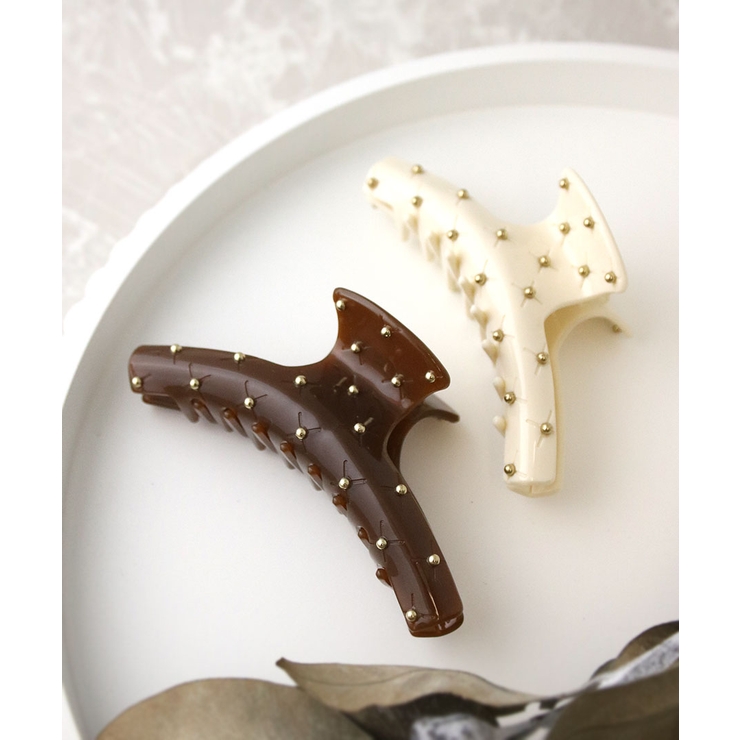 バンスクリップ ヘアクリップ キルティング風 | VINGTAINE | 詳細画像6 