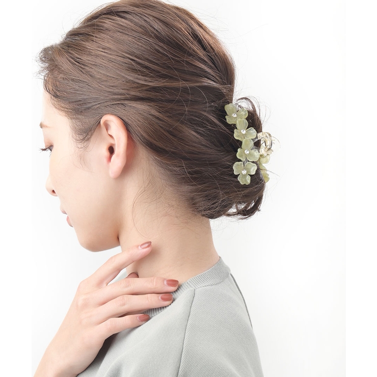 バンスクリップ クリア フラワー | VINGTAINE | 詳細画像4 