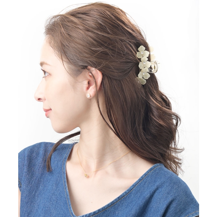 バンスクリップ クリア フラワー | VINGTAINE | 詳細画像5 