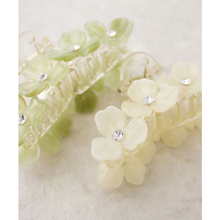 バンスクリップ クリア フラワー | VINGTAINE | 詳細画像7 