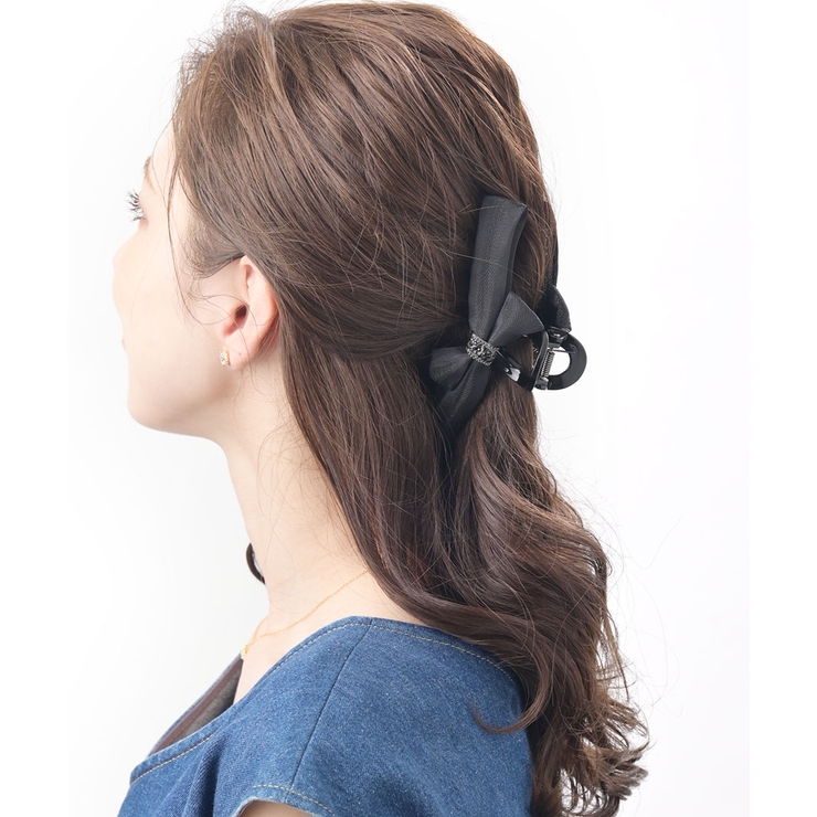 バンスクリップ ビジュー シフォン | VINGTAINE | 詳細画像3 