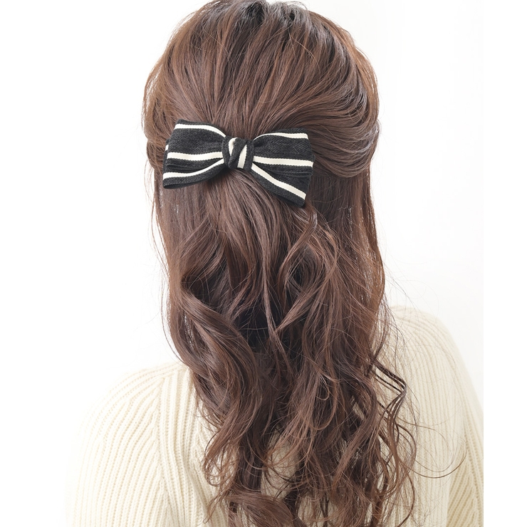 バレッタ バイカラー リボン | VINGTAINE | 詳細画像5 