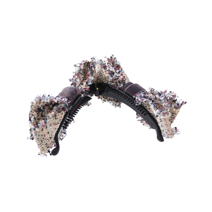 バナナクリップ ツイード リボン | VINGTAINE | 詳細画像13 