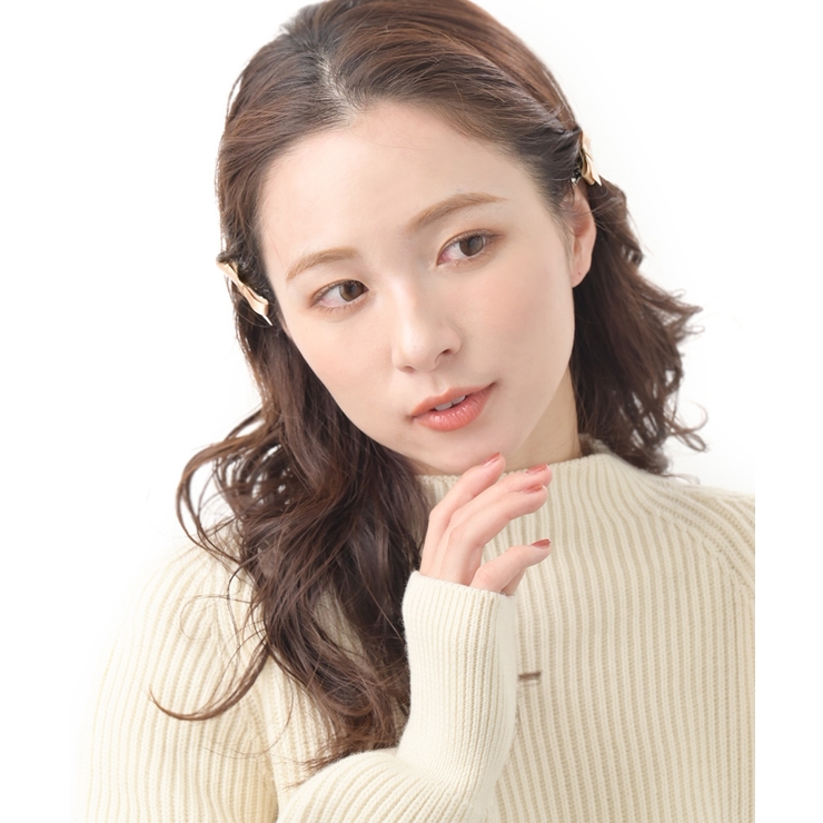 ヘアクリップ 2個セット サテン | VINGTAINE | 詳細画像2 