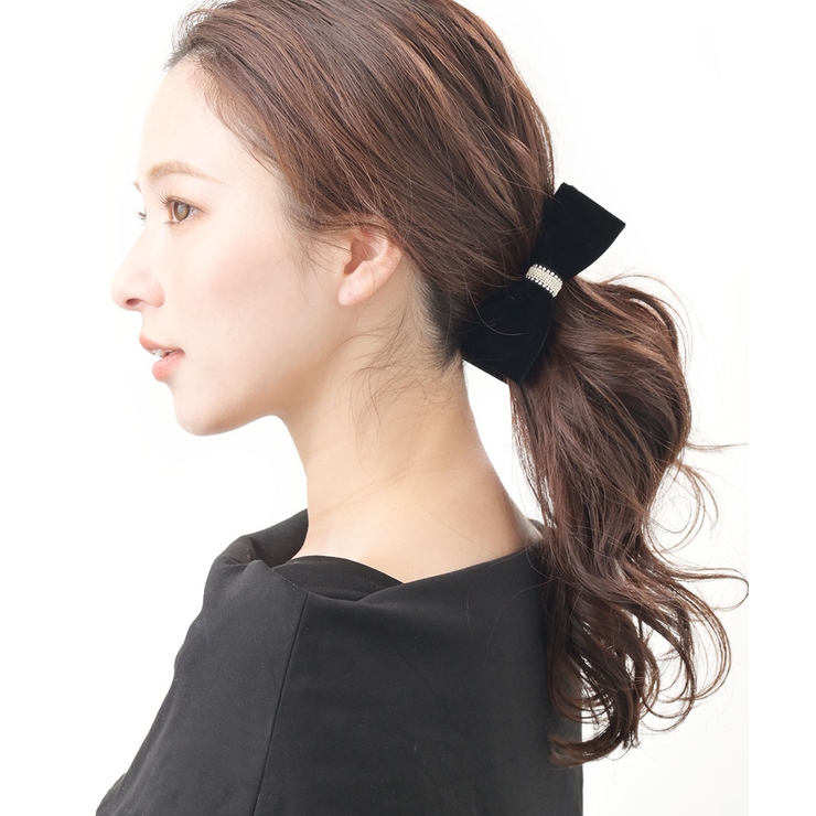 ワンカラー | バナナクリップ ヘアクリップ リボン | VINGTAINE