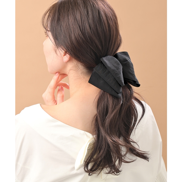 フリルバレッタ 大きめリボンバレッタ ヘアアクセ | VINGTAINE | 詳細画像4 