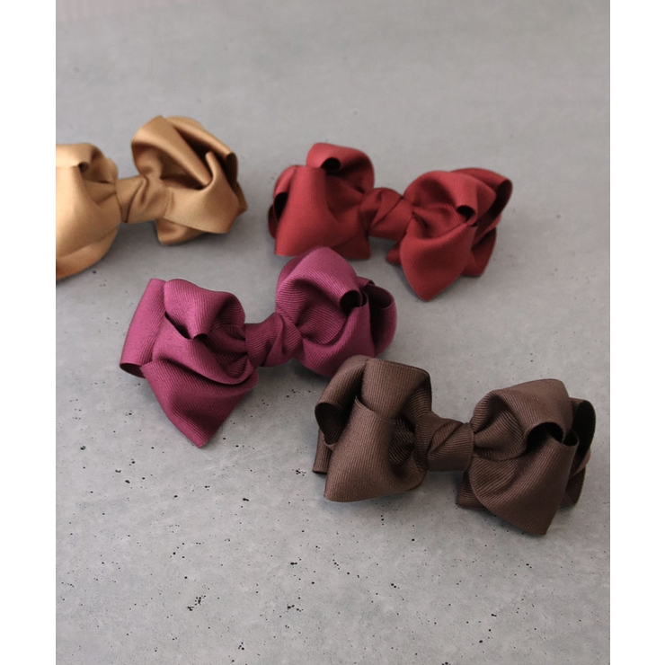 バレッタ リボン グログラン | VINGTAINE | 詳細画像4 