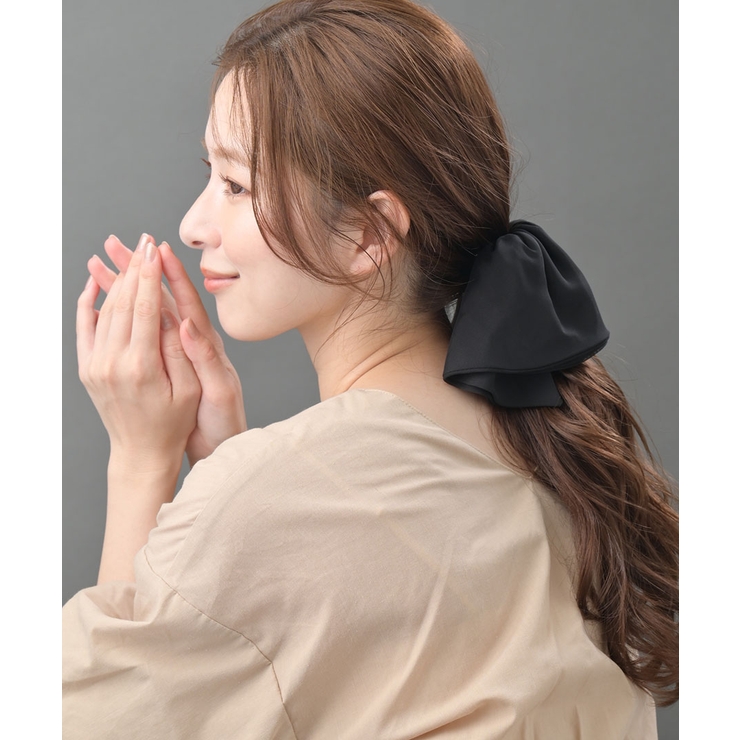 シフォンヘアクリップ シンプル バンスクリップ | VINGTAINE | 詳細画像2 