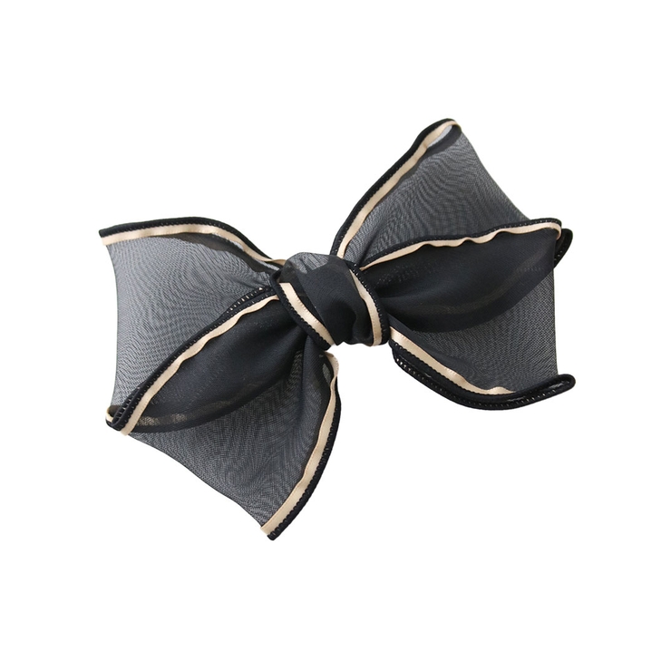 オーガンジー リボンバレッタ 大ぶり | VINGTAINE | 詳細画像9 