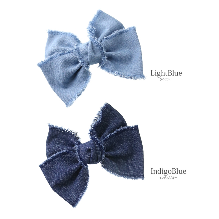 デニム リボン バレッタ | VINGTAINE | 詳細画像10 