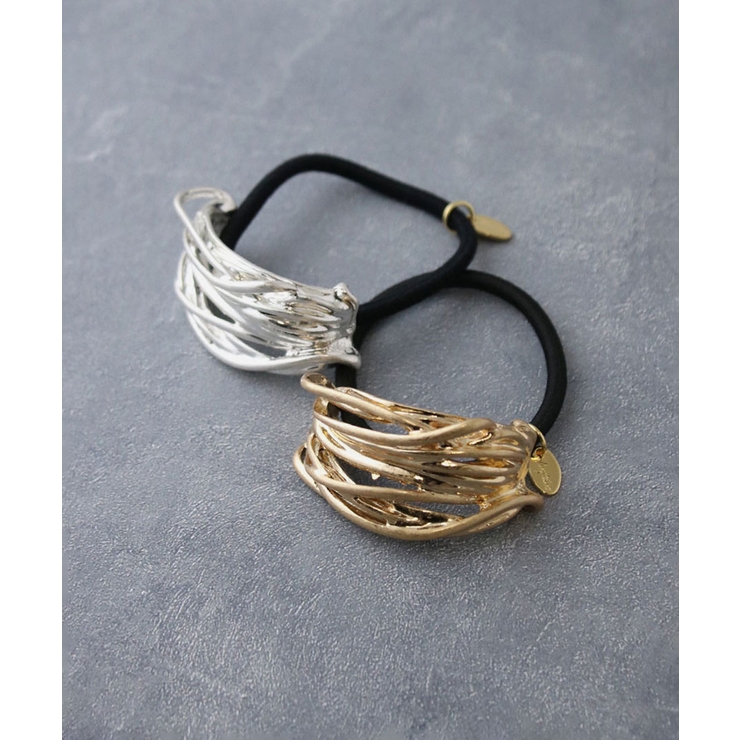 デザインメタル ヘアカフ ヘアゴム | VINGTAINE | 詳細画像5 