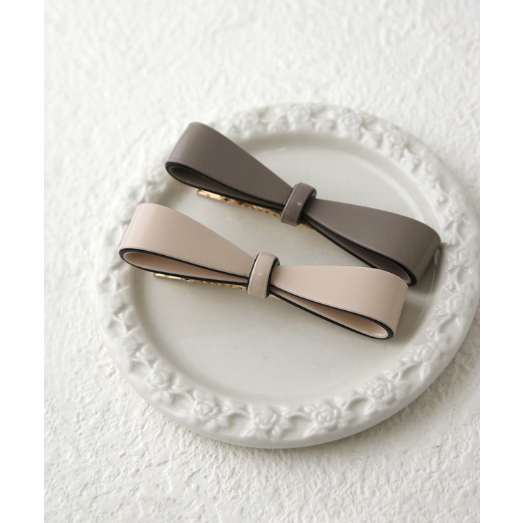 リボン ヘアクリップ ヘアアクセ | VINGTAINE | 詳細画像2