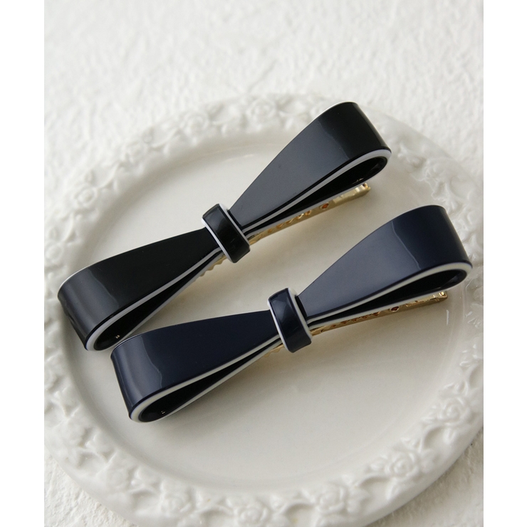 リボン ヘアクリップ ヘアアクセ | VINGTAINE | 詳細画像3