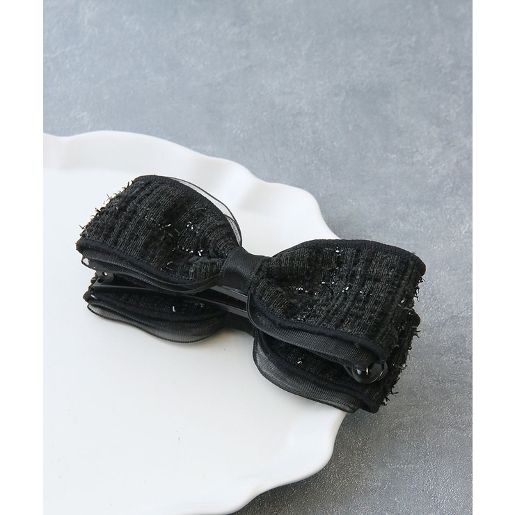 ツイード リボン バナナクリップ | VINGTAINE | 詳細画像5 