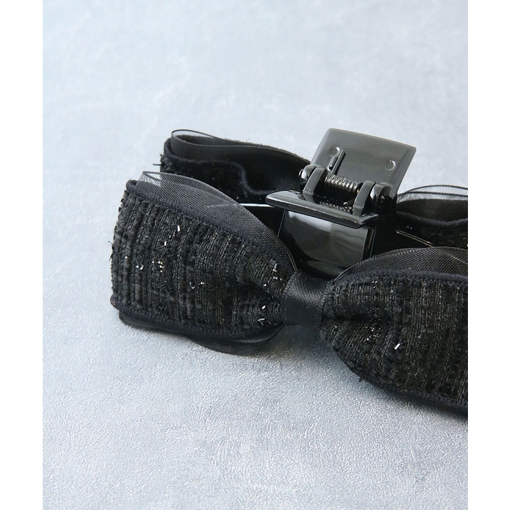 ツイード リボン バンスクリップ | VINGTAINE | 詳細画像3 