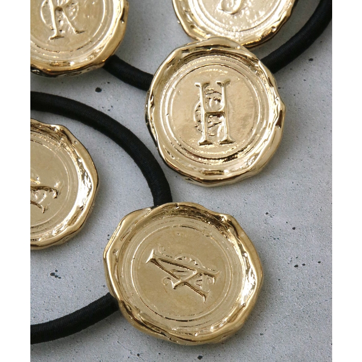 イニシャル アルファベット ヘアゴム | VINGTAINE | 詳細画像11 