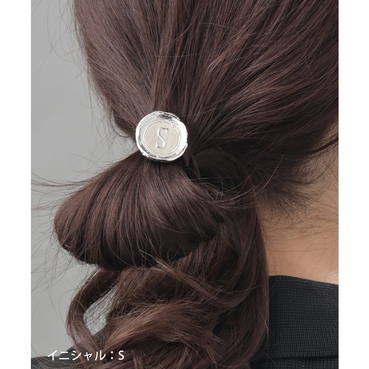 イニシャル アルファベット ヘアゴム | VINGTAINE | 詳細画像9 