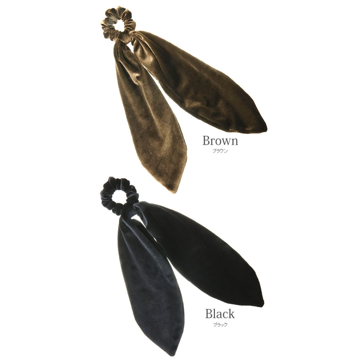 ベロア ロングリボン シュシュ | VINGTAINE | 詳細画像11 