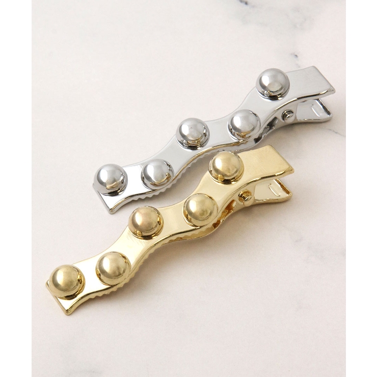 メタルドット ヘアクリップ ウェーブ | VINGTAINE | 詳細画像2 