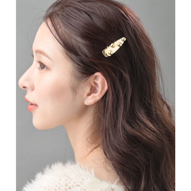 ゴールド | メタルドット ヘアクリップ Sサイズ | VINGTAINE