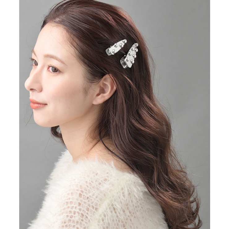 メタルドット ヘアクリップ Sサイズ | VINGTAINE | 詳細画像4 