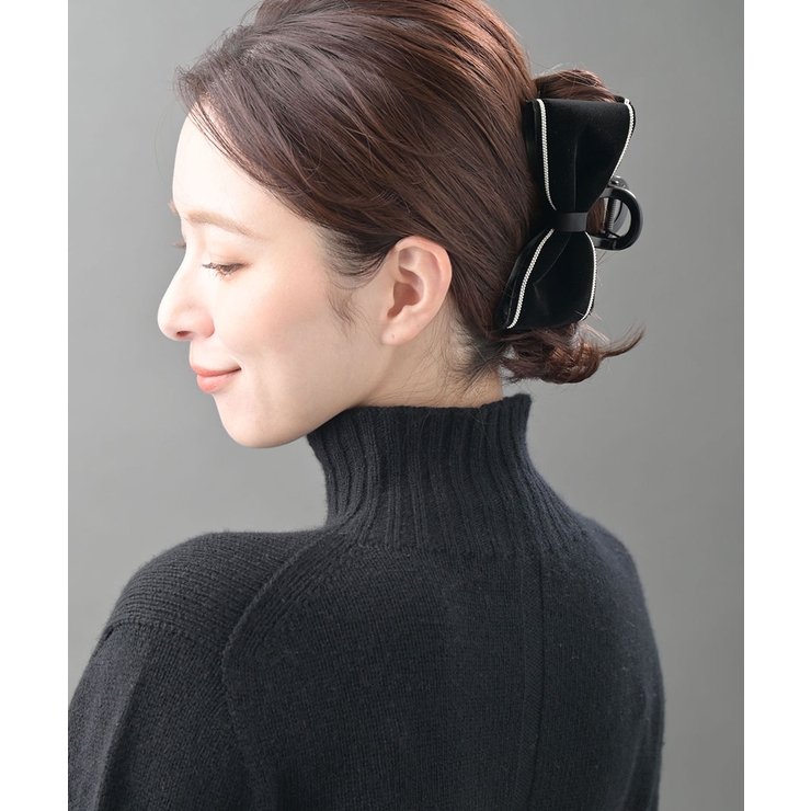 バレッタ ベルベット リボン | VINGTAINE | 詳細画像5 