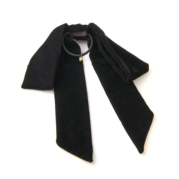 上質ベルベット ロングリボン ヘアゴム | VINGTAINE | 詳細画像7 