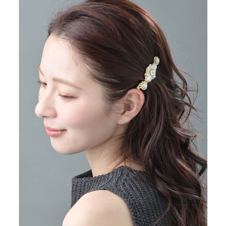 【NEW】ビジュー ヘアクリップ ヘアアクセサリー | VINGTAINE | 詳細画像2 