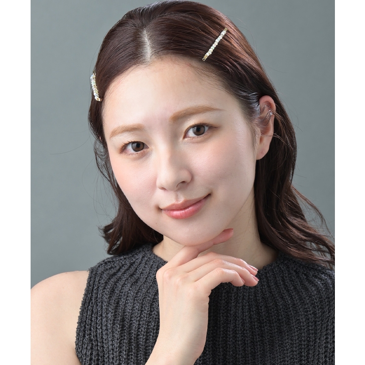 【NEW】カラフルビーズヘアピン ヘアアクセサリー ゴールド | VINGTAINE | 詳細画像7 