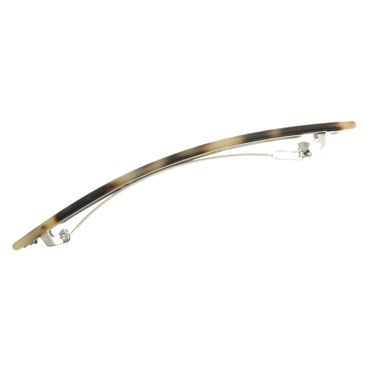 べっ甲風ラインバレッタ シンプル 細 | VINGTAINE | 詳細画像5