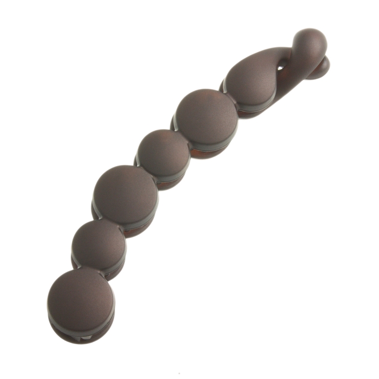 サークル（ブラウン） | シンプルバナナクリップ2個セット スクエア サークル | VINGTAINE