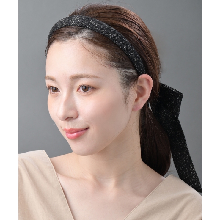 ツイードカチューシャ 幅広 上品 | VINGTAINE | 詳細画像5 