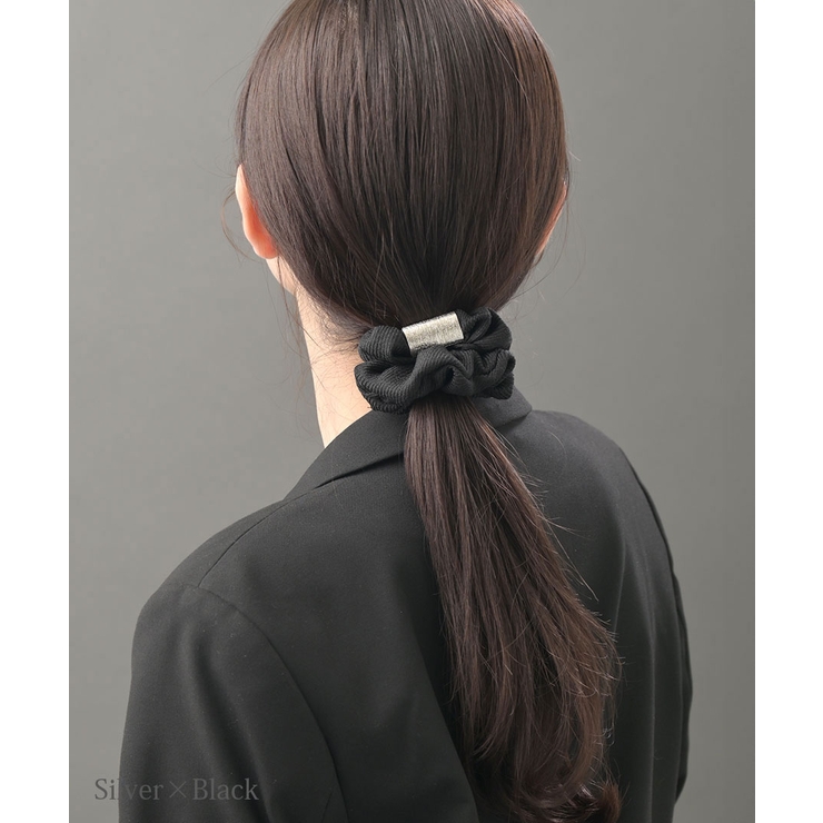 シュシュ メタルプレート ヘアアクセ | VINGTAINE | 詳細画像14 