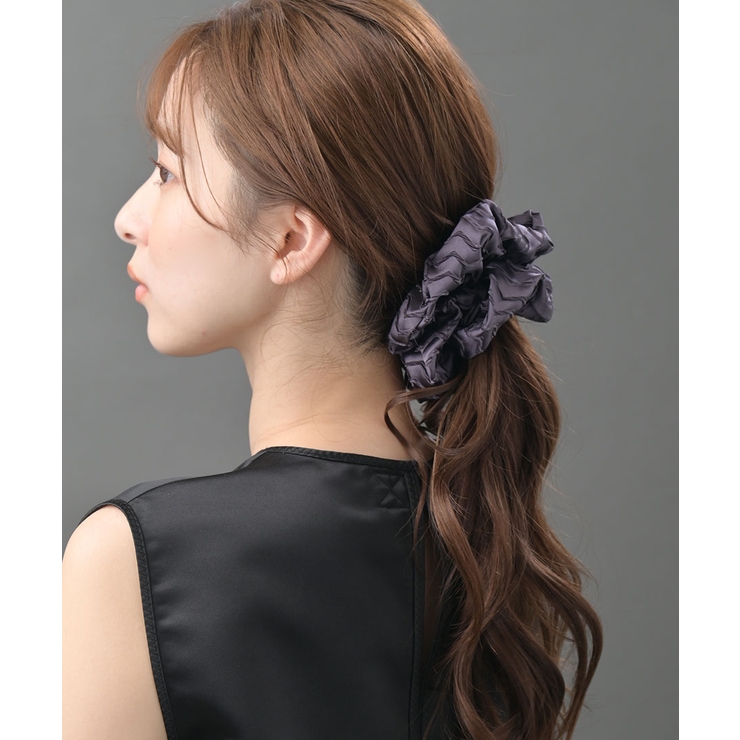 プリーツ調 サテンシュシュ シック | VINGTAINE | 詳細画像2 