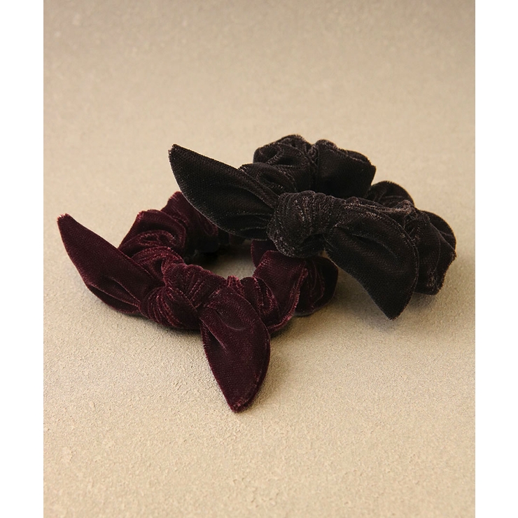 シュシュ ベルベット ミニリボン | VINGTAINE | 詳細画像2 