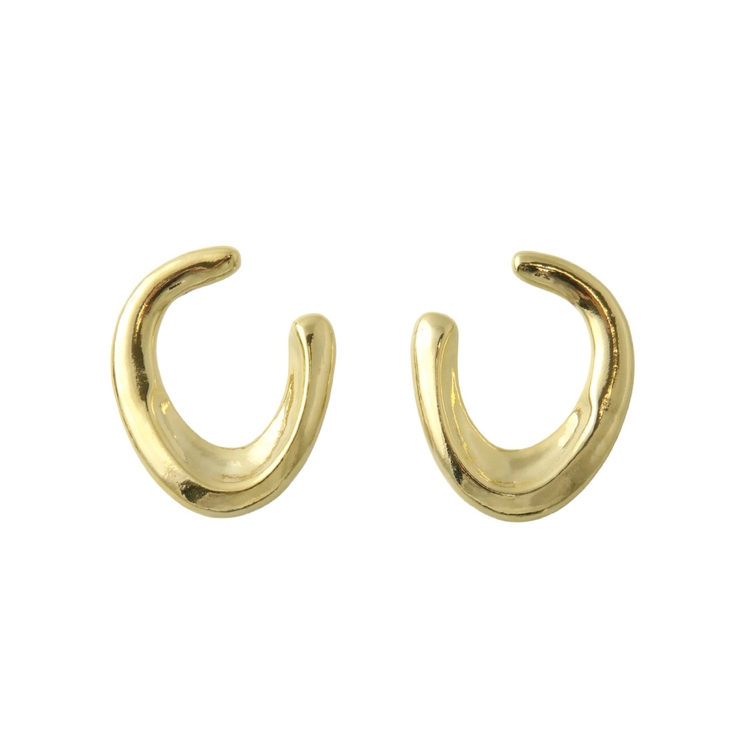 ニュアンスUライン ピアス 大ぶり | VINGTAINE | 詳細画像10 