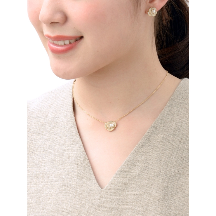 ネックレス カメリア パヴェ | VINGTAINE | 詳細画像5 