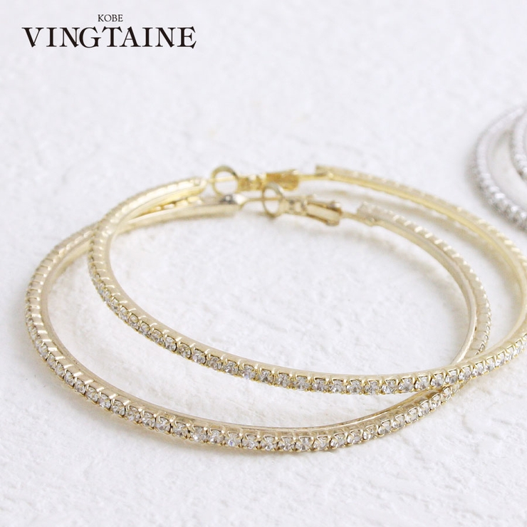 フープピアス(5) 62mm P10-7 | VINGTAINE | 詳細画像1