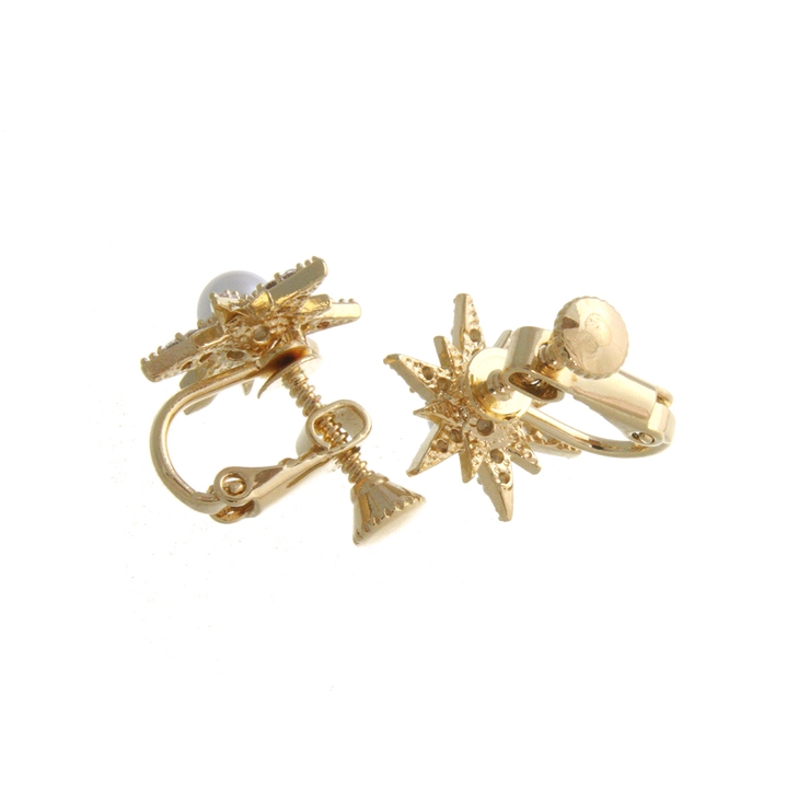 パール×クリスタルピアス イヤリング キュービックジルコニア | VINGTAINE | 詳細画像5 