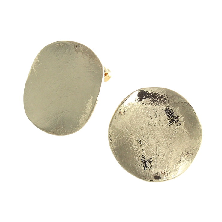 サークルプレートピアス/イヤリング/シンプル p1304 | VINGTAINE | 詳細画像2 