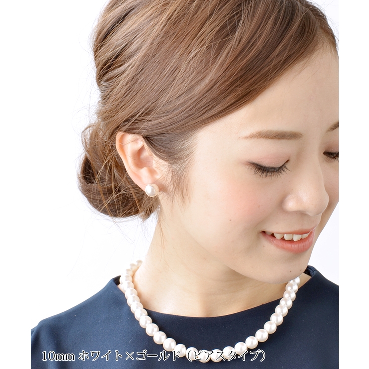 一粒パールピアス イヤリング パールピアス | VINGTAINE | 詳細画像4 