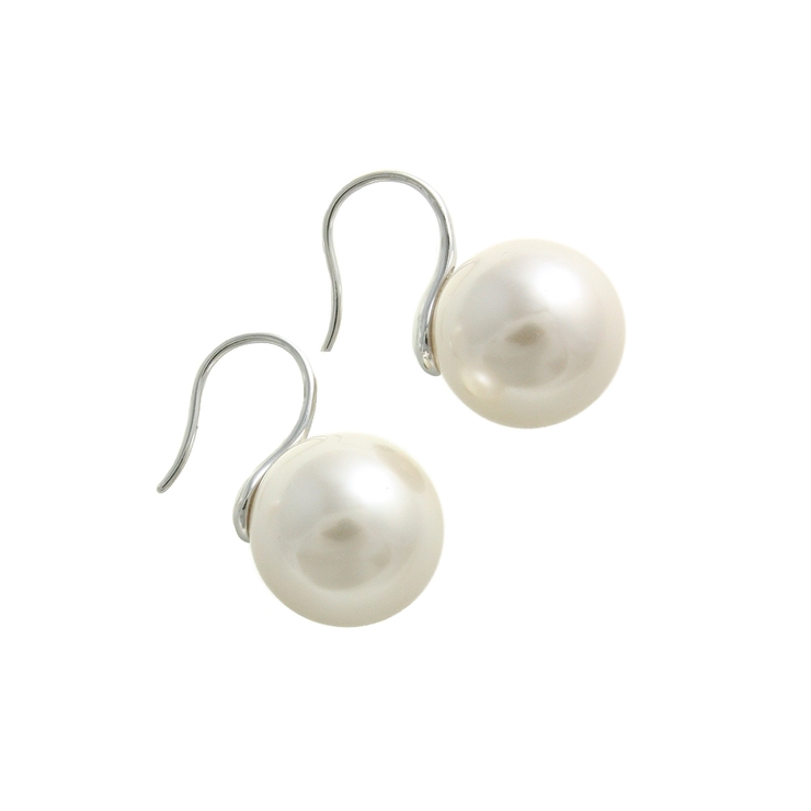 一粒パールフックピアス大粒 パール ピアス | VINGTAINE | 詳細画像3 