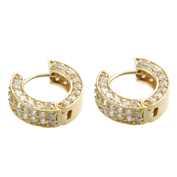 キュービックジルコニアリングピアス/パヴェ/キュービックジルコニア P2-7 | VINGTAINE | 詳細画像2 