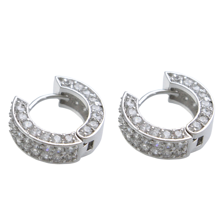 キュービックジルコニアリングピアス/パヴェ/キュービックジルコニア P2-7 | VINGTAINE | 詳細画像3 