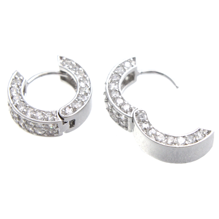 キュービックジルコニアリングピアス/パヴェ/キュービックジルコニア P2-7 | VINGTAINE | 詳細画像4 