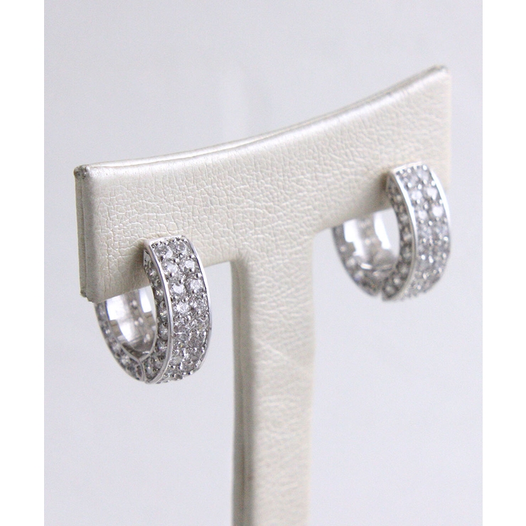 キュービックジルコニアリングピアス/パヴェ/キュービックジルコニア P2-7 | VINGTAINE | 詳細画像8 
