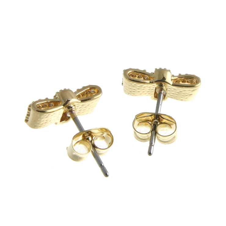 パヴェミニリボンピアス キュービックジルコニアP38 4[アクセサリー | VINGTAINE | 詳細画像4 