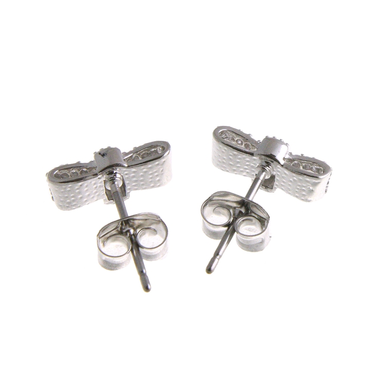 パヴェミニリボンピアス キュービックジルコニアP38 4[アクセサリー | VINGTAINE | 詳細画像5 