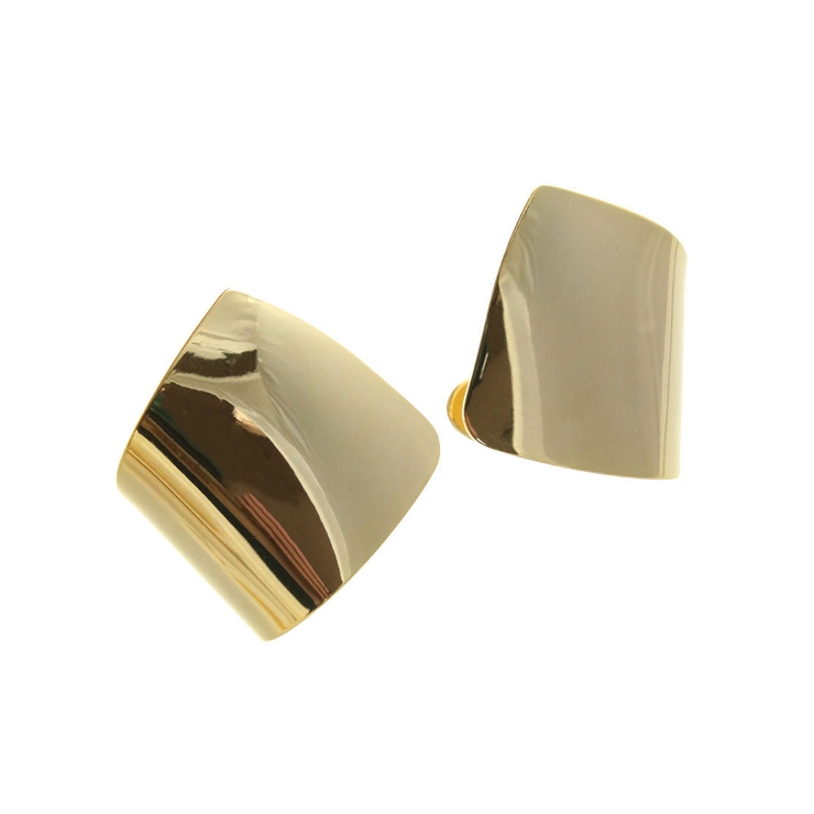 変形プレートピアス イヤリング 大ぶり | VINGTAINE | 詳細画像3 